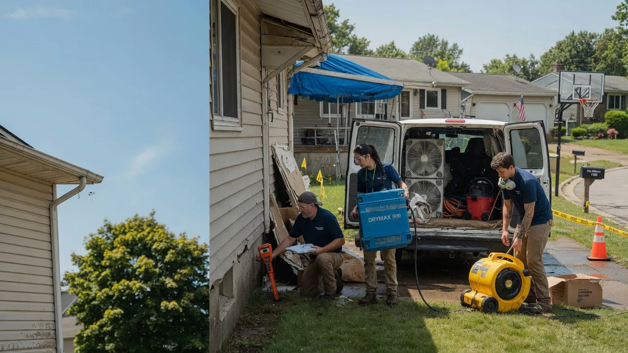 Ceiling Leak Cleanup in Washington, IA near me